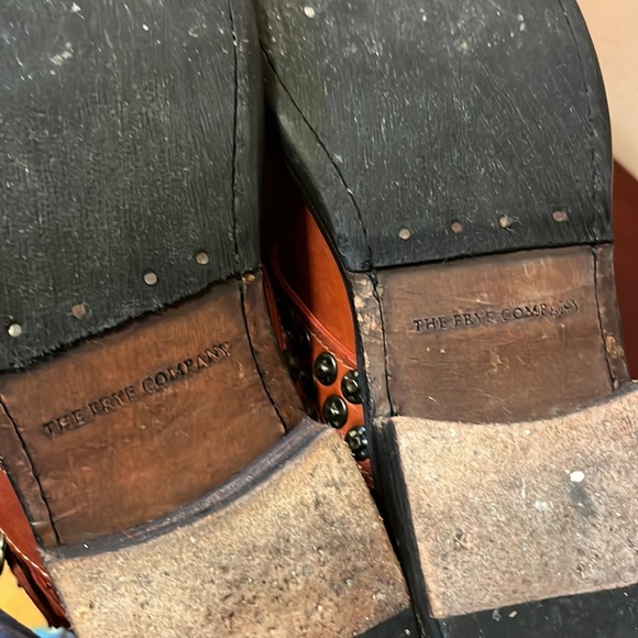 Frye Jenna Reddish Brown Color Studded Boots - Picture 10 of 11